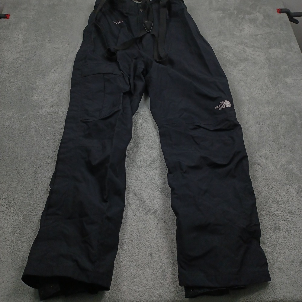 North Face Pants Mens Large Black Snow Skiing Snowboarding Outdoor Hyvent